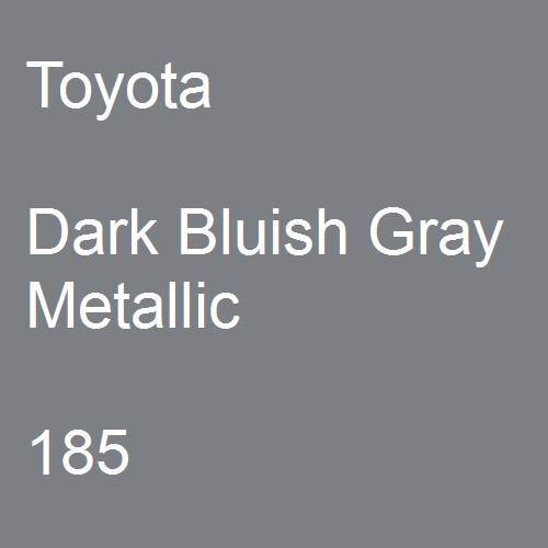 Toyota, Dark Bluish Gray Metallic, 185.